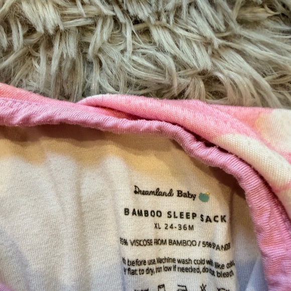 Pink Cloud Toddler Sleep Sack - Picture 3 of 3